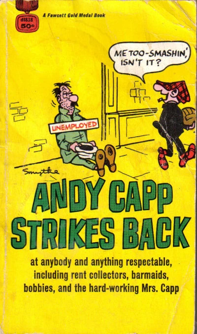 Cover of Andy Capp Strikes Back
