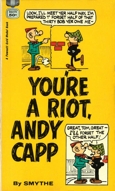 Cover of You're a Riot, Andy Capp