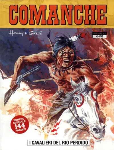 Cover of Comanche 7: I cavalieri del rio perdido