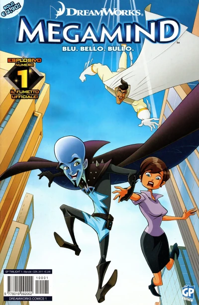 Cover of DreamWorks Comics 1 - Megamind 1