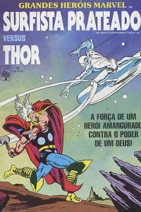Surfista Prateado versus Thor