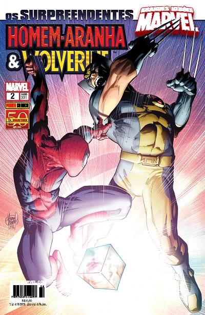Cover of Surpreendentes Homem-Aranha & Wolverine