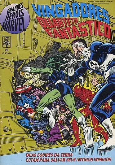 Cover of Vingadores Quarteto Fantastico