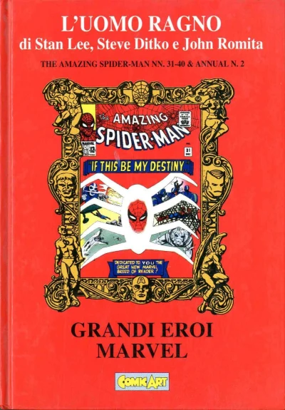 Cover of Grandi Eroi Marvel - L'Uomo Ragno