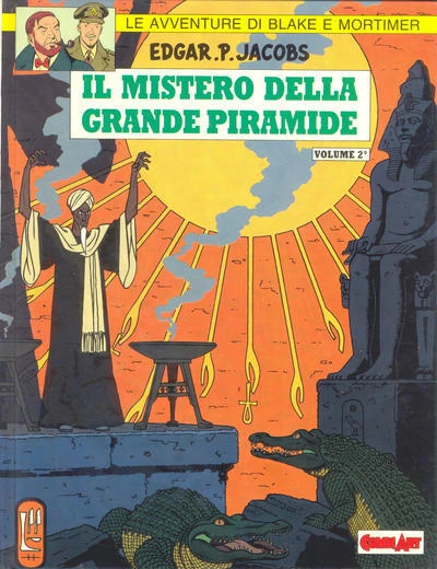 Cover of Le avventure di Blake e Mortimer - Il mistero della Grande Piramide vol. 2