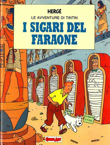 Cover of Le avventure di Tintin : I sigari del faraone