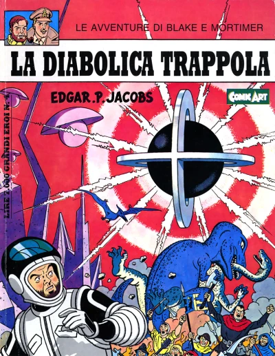 Cover of Le avventure di Blake e Mortimer - La diabolica trappola