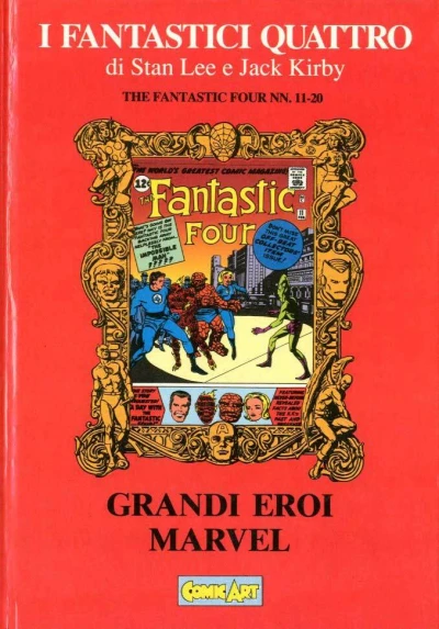 Cover of Grandi Eroi Marvel: I Fantastici Quattro