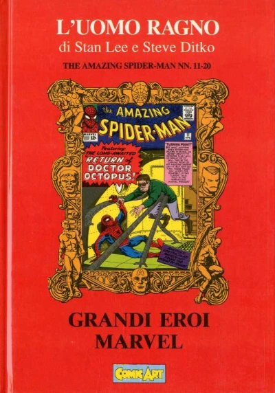 Cover of Grandi Eroi Marvel  - L'Uomo Ragno