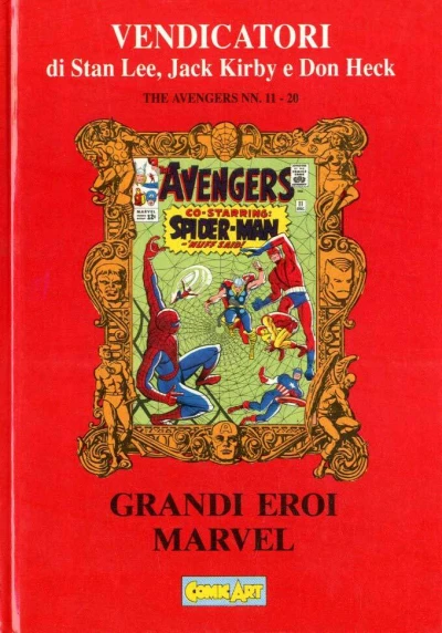 Cover of Grandi Eroi Marvel  - Vendicatori