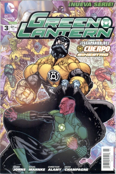 Cover of Sinestro Parte Tres