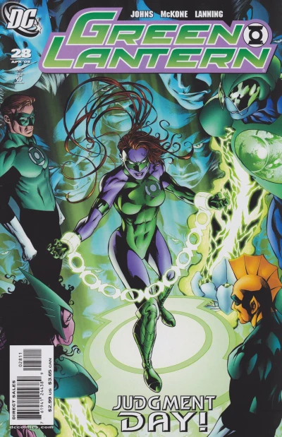 Cover of Sinestro Corps Epilogue- The Alpha Lanterns, Part 3