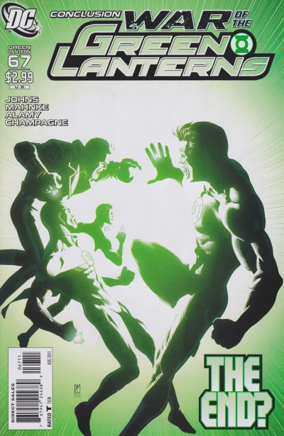 Cover of War of the Green Lanterns, Part Ten