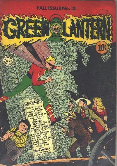 Cover of Only Green Lantern Need Apply!; The Lord Haw-Haw of Crime!; Da Tantrim of Green Lantrin!