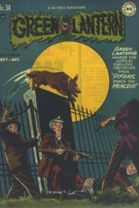 The Harlequin's Secret Revealed!; Streak Meets the Princess!; Green Lantern vs. White Star!