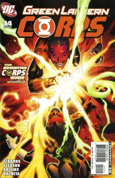 Cover of Sinestro Corps War Part 3: The Gathering Storm