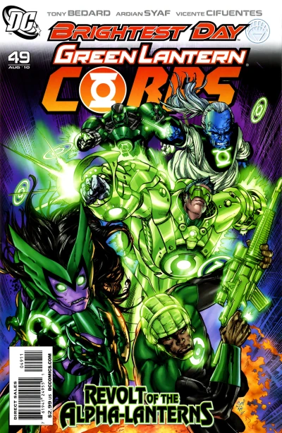 Cover of Revolt of The Alpha-Lanterns, Part 2