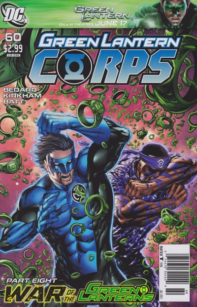 Cover of War of the Green Lanterns, Part Eight