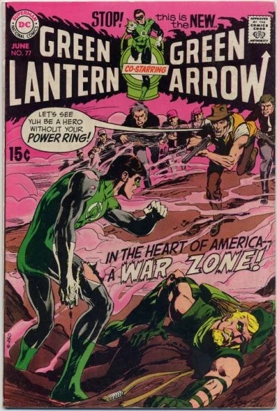 Cover of Green Lantern & Green Arrow