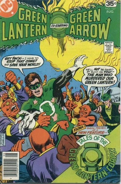 Cover of Green Lantern & Green Arrow