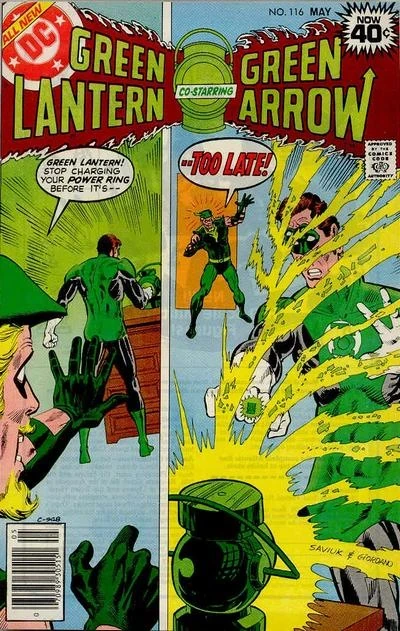 Cover of Green Lantern & Green Arrow