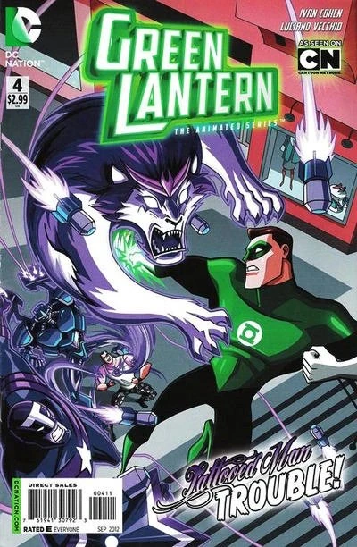 Cover of Green Lantern: The Animated Series