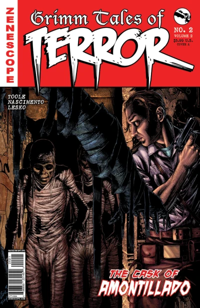 Cover of The Cask of Amontillado