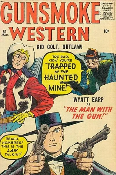 Cover of The Man With The Gun!