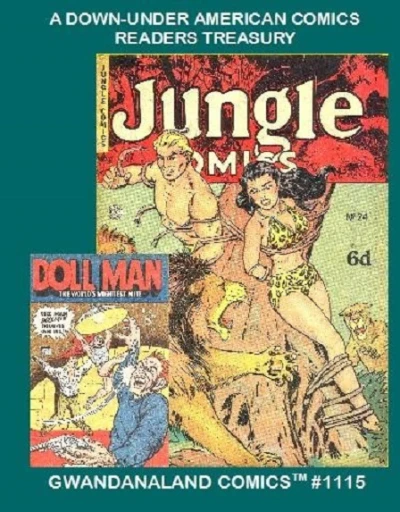 Cover of A Down-Under American Comics Readers Treasury