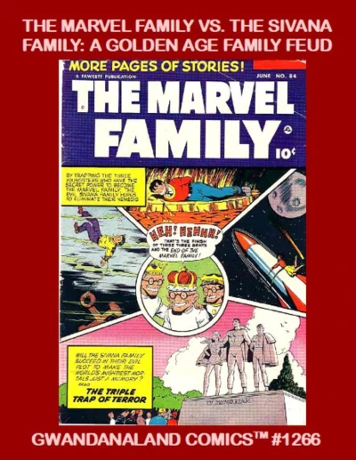 Cover of The Marvel Family Vs. The Sivana Family: A Golden Age Family Feud