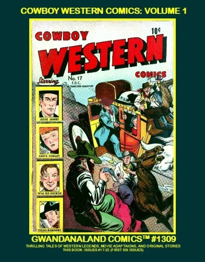 Cover of Cowboy Western Comics: Volume 1
