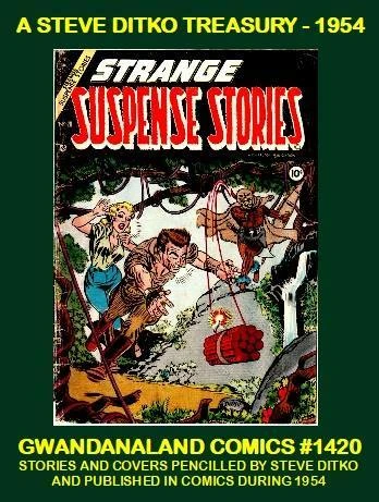 Cover of A Steve Ditko Treasury - 1954