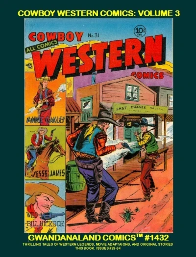 Cover of Cowboy Western Comics: Volume 3