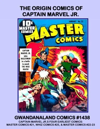 Cover of The Origin Comics of Captain Marvel Jr.