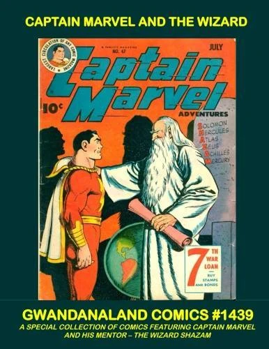Cover of Captain Marvel and the Wizard