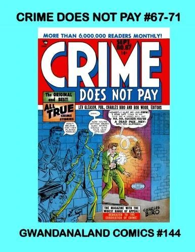 Cover of Crime Does Not Pay #67-71