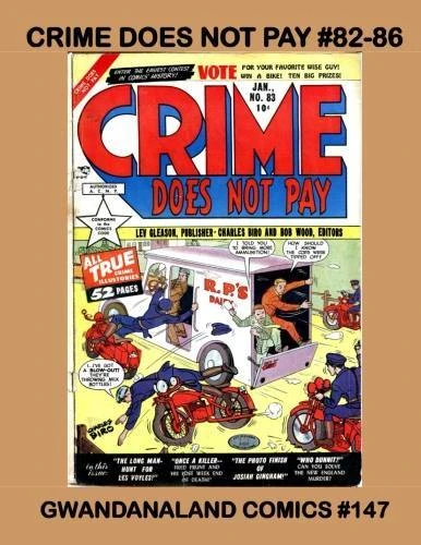 Cover of Crime Does Not Pay #82-86