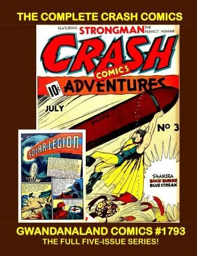 Cover of The Complete Crash Comics