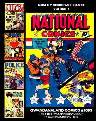 Cover of Quality Comics All Stars: Volume 1