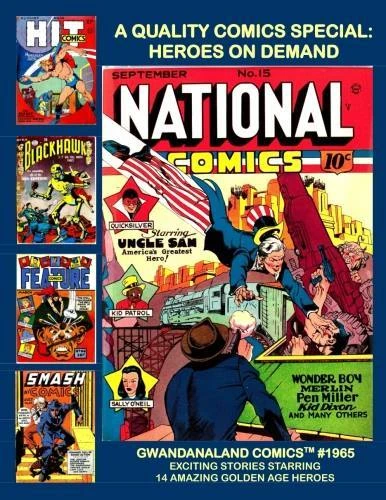 Cover of A Quality Comics Special: Heroes on Demand