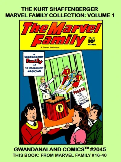 Cover of The Kurt Schaffenberger Marvel Family Collection: Volume 1