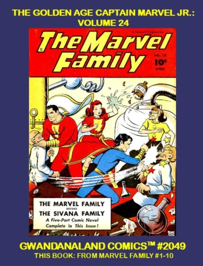 Cover of The Golden Age Captain Marvel Jr.: Volume 24