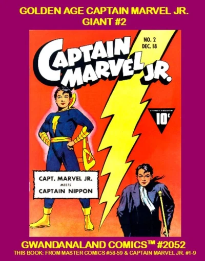 Cover of Golden Age Captain Marvel Jr. Giant #2