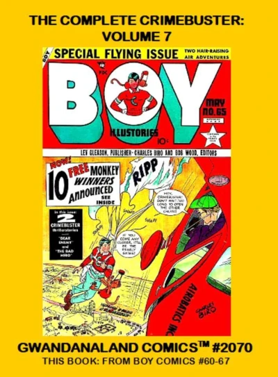 Cover of The Complete Crimebuster: Volume 7