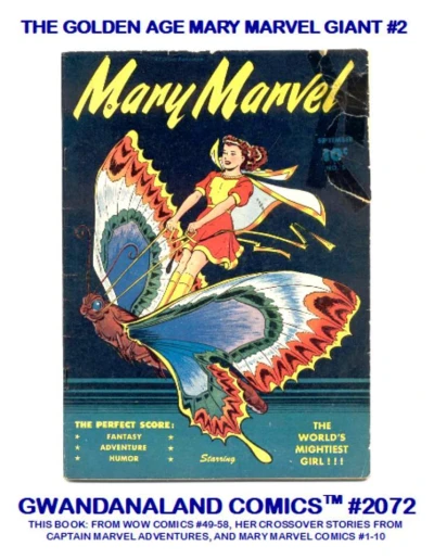 Cover of The Golden Age Mary Marvel Giant #2