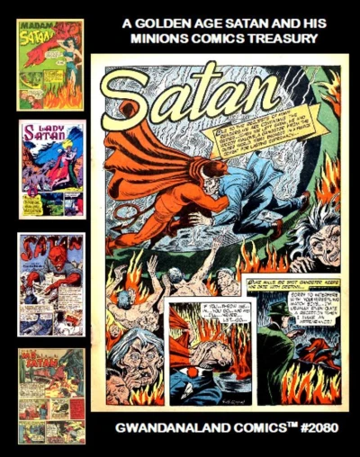 Cover of A Golden Age Satan and His Minions Comics Treasury
