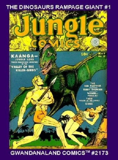 Cover of The Dinosaurs Rampage Giant #1