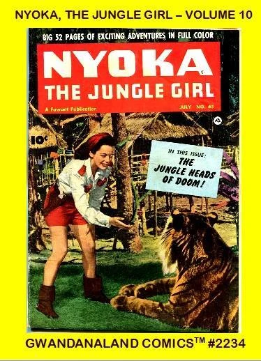 Cover of Nyoka, The Jungle Girl - Volume 10
