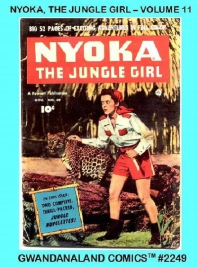 Cover of Nyoka, The Jungle Girl - Volume 11