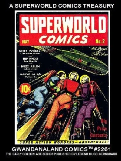Cover of A Superworld Comics Treasury